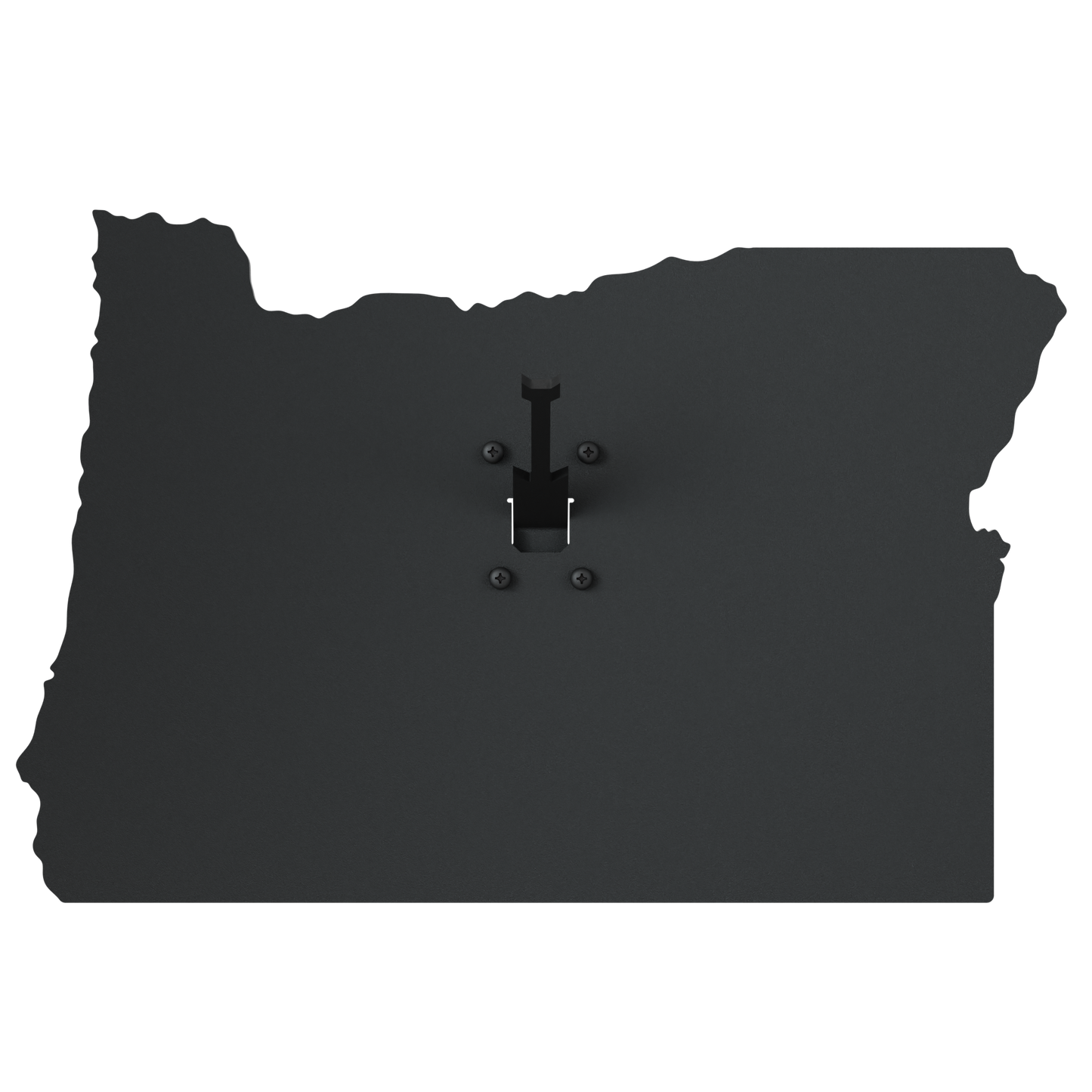 Oregon Solid State Outline European Mount Plaque (Medium Game)