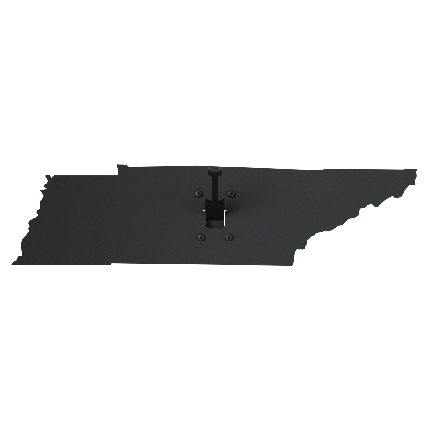 Tennessee Solid State Outline European Mount Plaque (Medium Game)