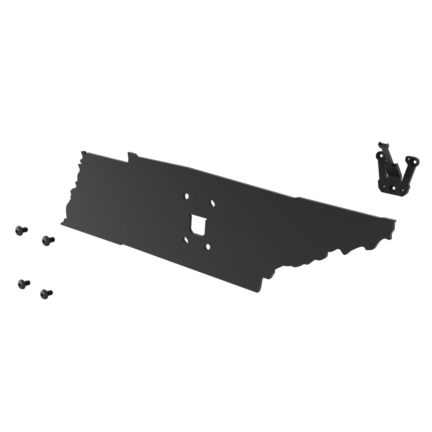 Tennessee Solid State Outline European Mount Plaque (Medium Game)