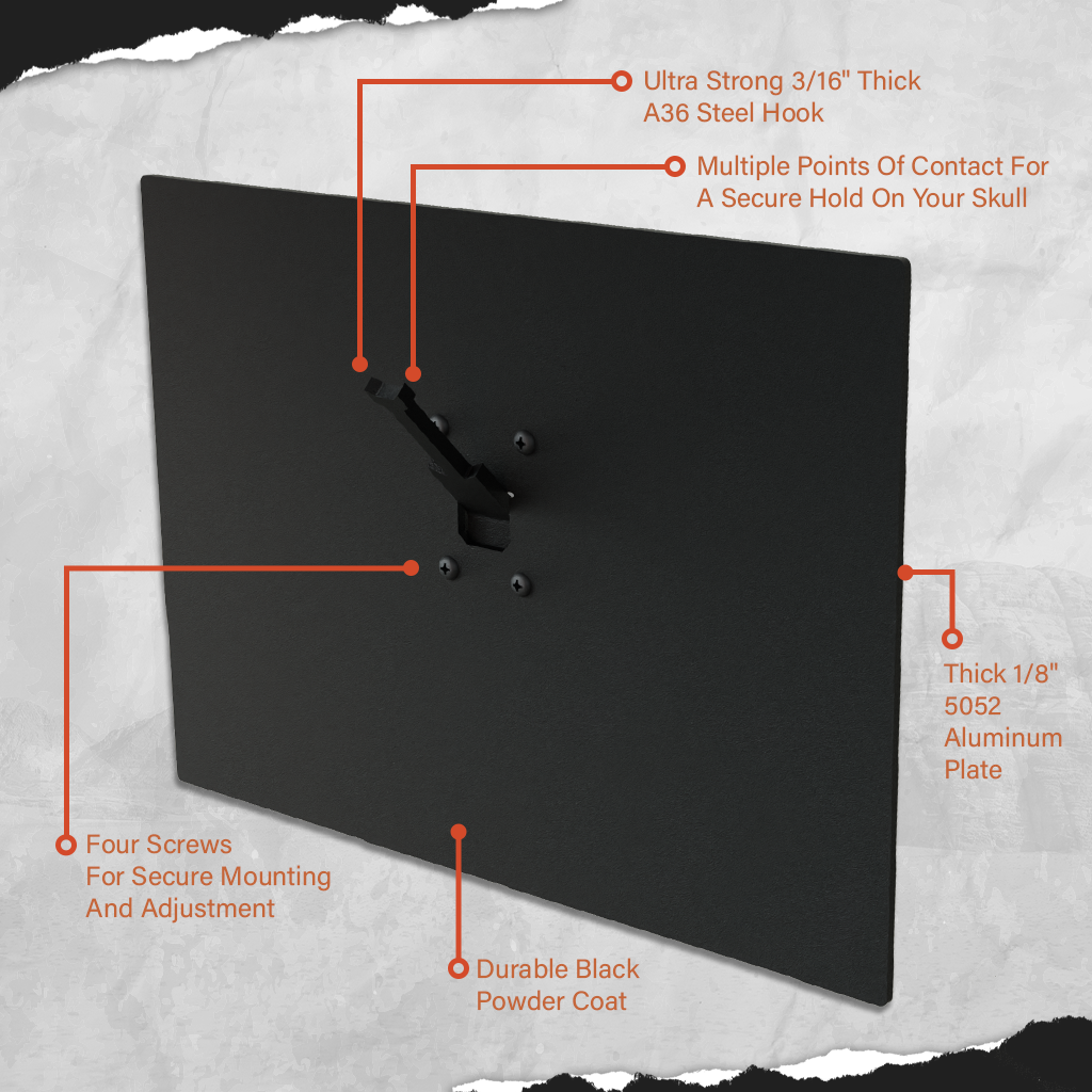 Colorado Solid Mount State Outline European Mount Plaque (Medium Game)