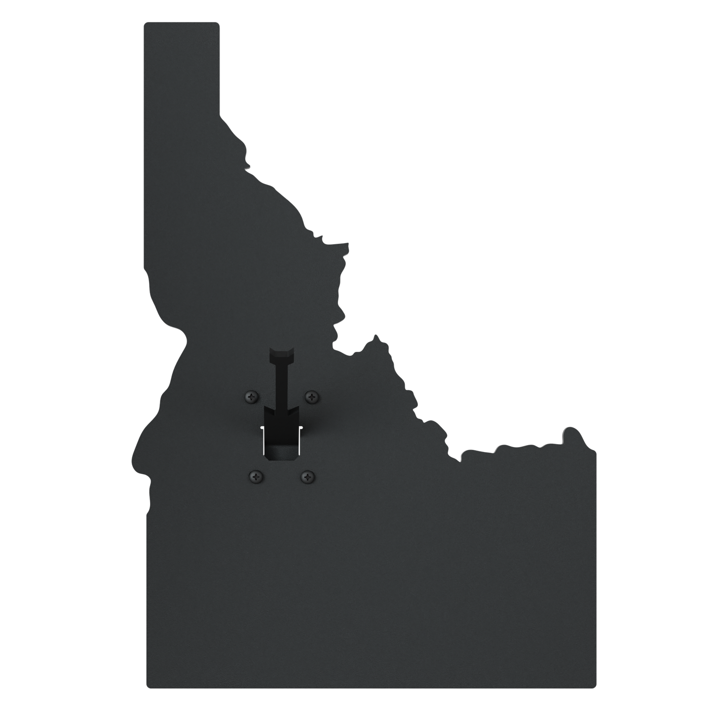 Idaho Solid State Outline European Mount Plaque (Medium Game)