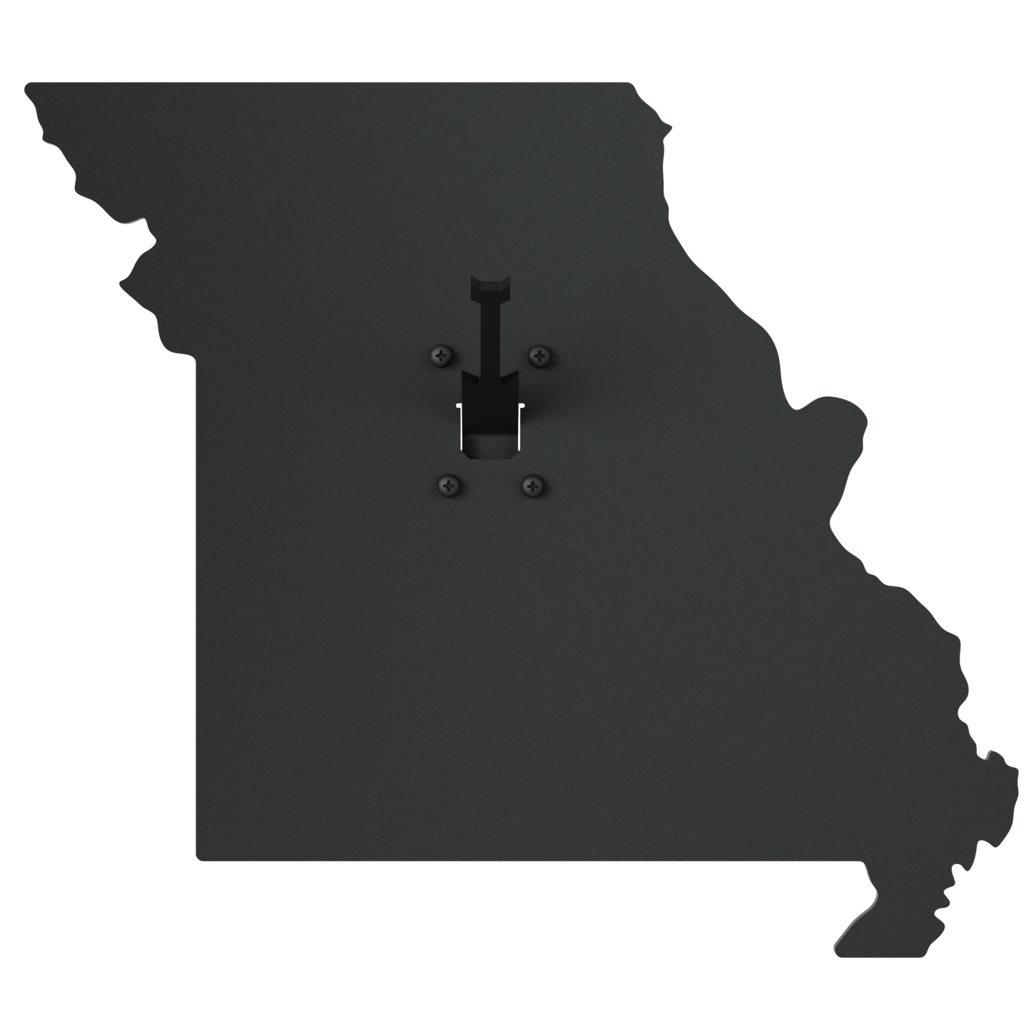 Missouri Solid State Outline European Mount Plaque (Medium Game)