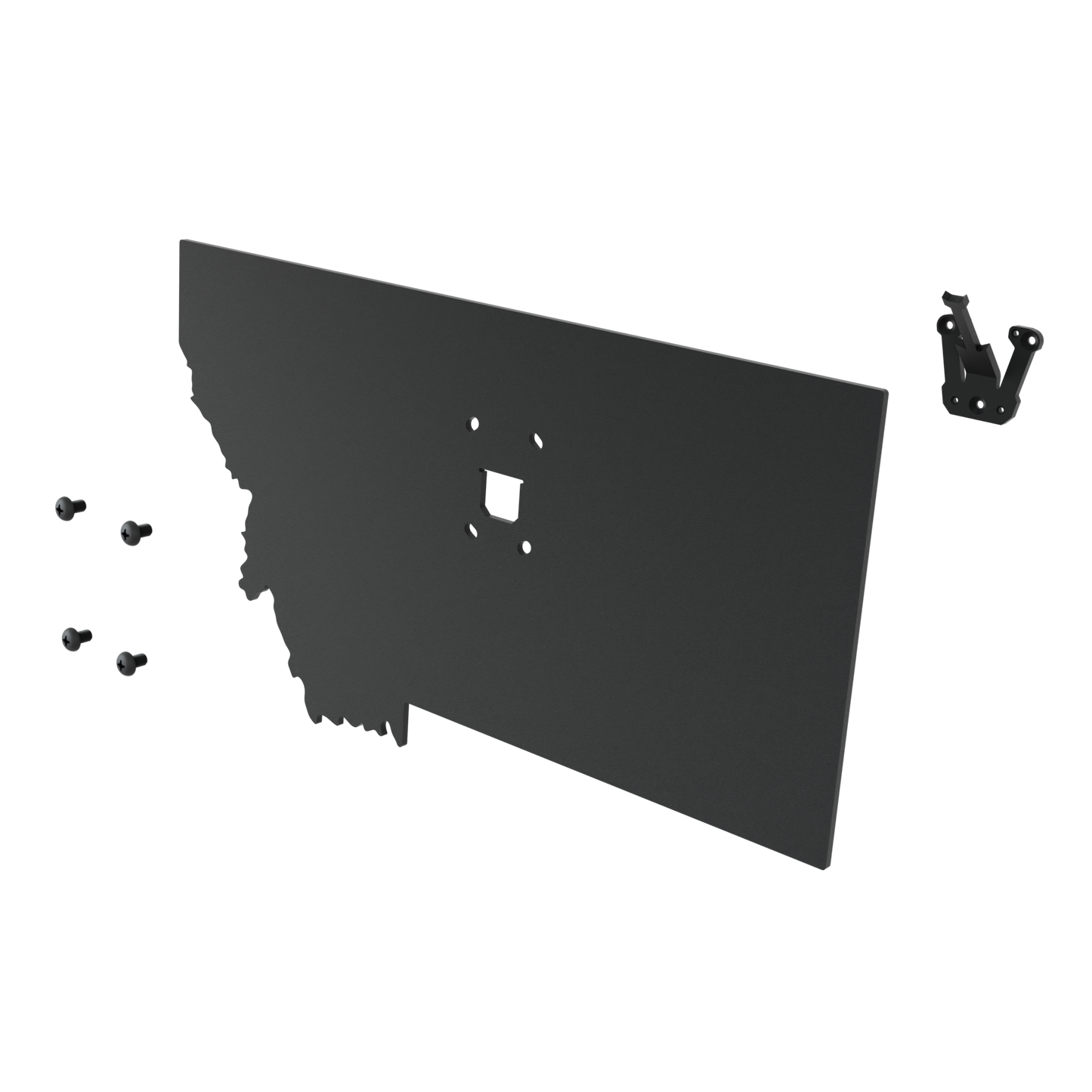 Montana Solid State Outline European Mount Plaque (Medium Game)