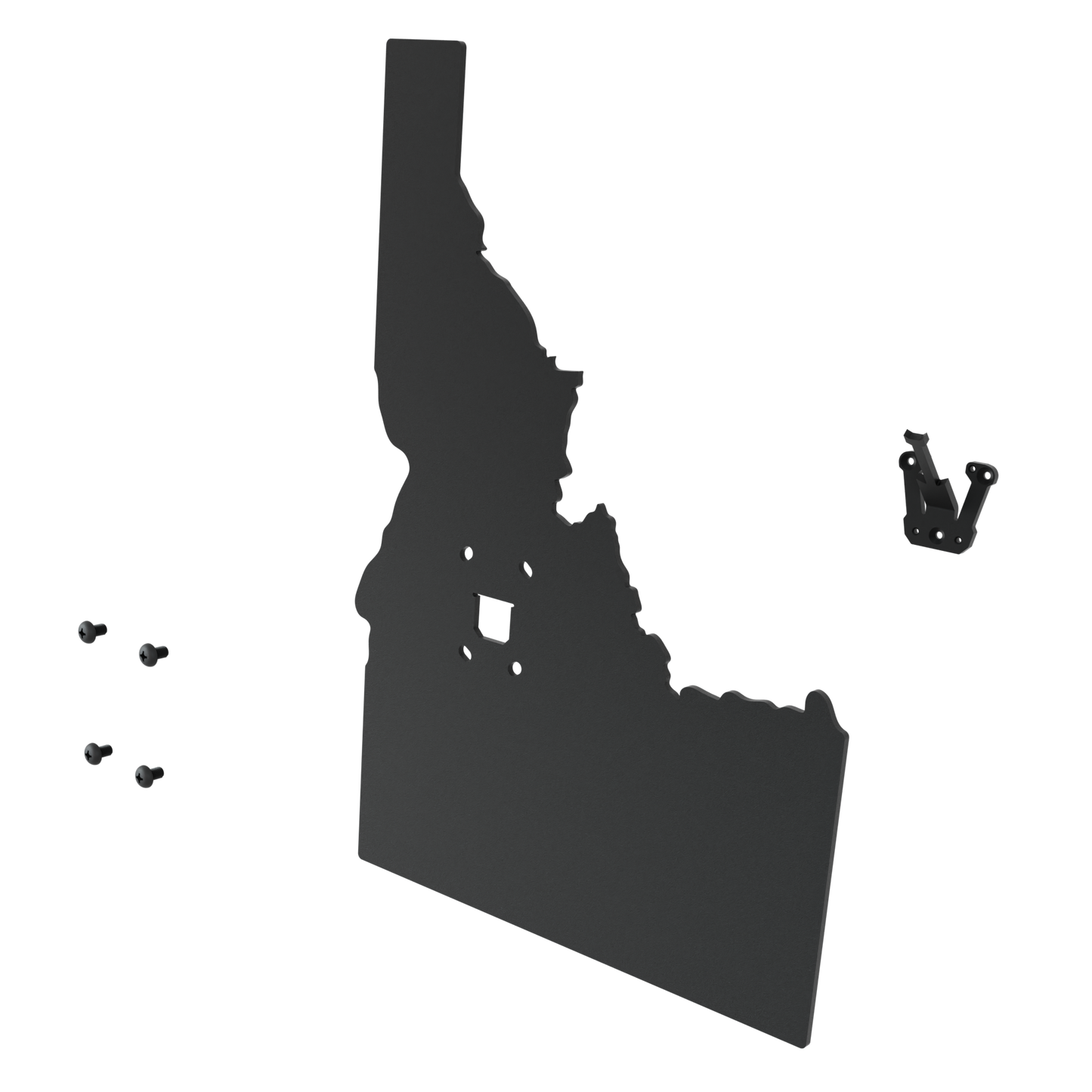 Idaho Solid State Outline European Mount Plaque (Medium Game)